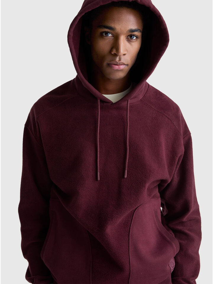 SWEATER W/HOOD Hombre image number 4